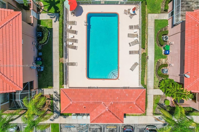 11832 Royal Palm Blvd, Coral Springs, FL 33065 - view from above of property with a pool area