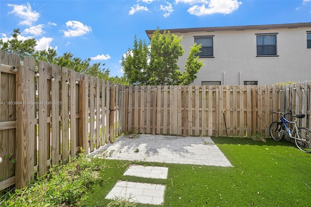 21408 NE 2nd Path, Miami, FL 33179 - view of yard featuring a patio