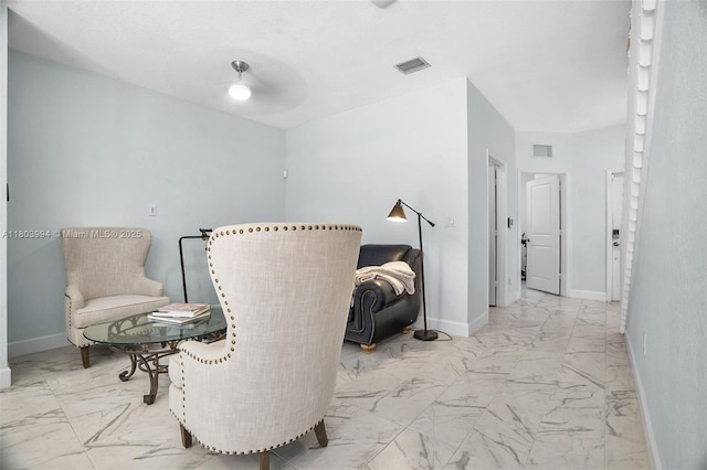 21408 NE 2nd Path, Miami, FL 33179 - sitting room with marble finish floors and baseboards