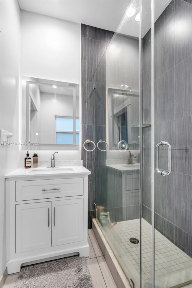 1631 SW 11th St, Miami, FL 33135 - bathroom with vanity and a stall shower