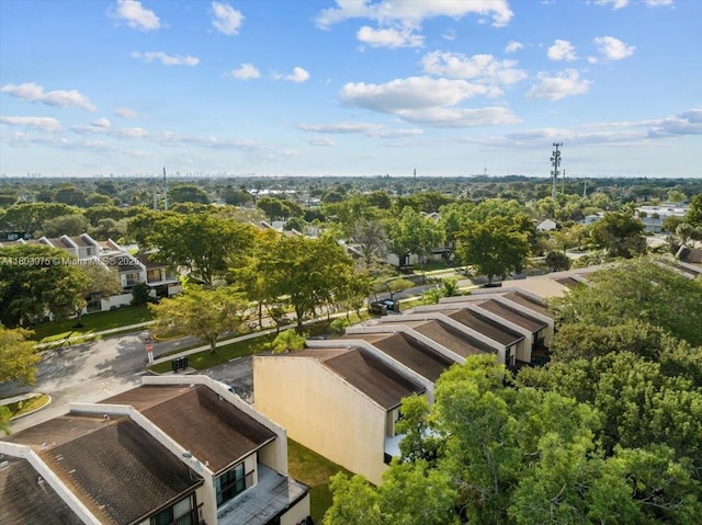 1150 NW 99th Ave Unit 69, Pembroke Pines, FL 33024 - aerial perspective of suburban area with a tree filled landscape