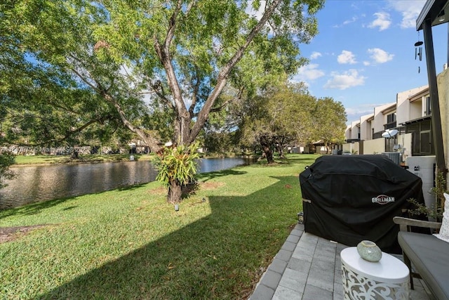 1150 NW 99th Ave Unit 69, Pembroke Pines, FL 33024 - view of grassy yard featuring a water view