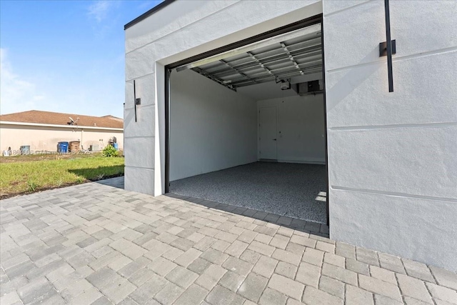 4623 7th St W, Lehigh Acres, FL 33971 - garage with a garage door opener