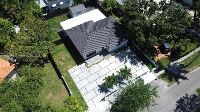 5741 SW 13th St, Miami, FL 33144 - aerial view of property and surrounding area