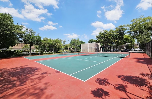 2151 NW 96th Ter Unit 15L, Pembroke Pines, FL 33024 - view of tennis court with community basketball court