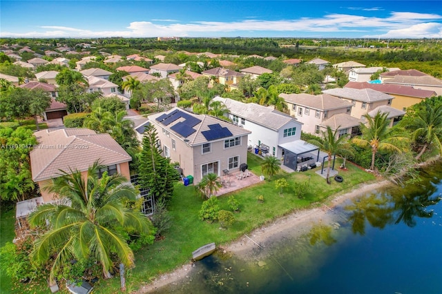 16435 SW 27th St, Miramar, FL 33027 - aerial perspective of suburban area featuring a large body of water