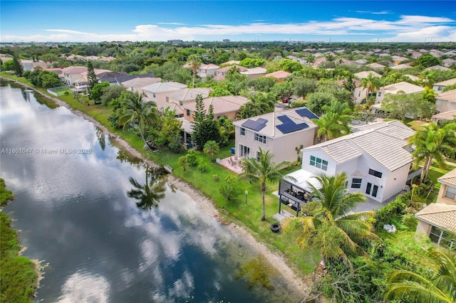 16435 SW 27th St, Miramar, FL 33027 - aerial view of residential area featuring a large body of water