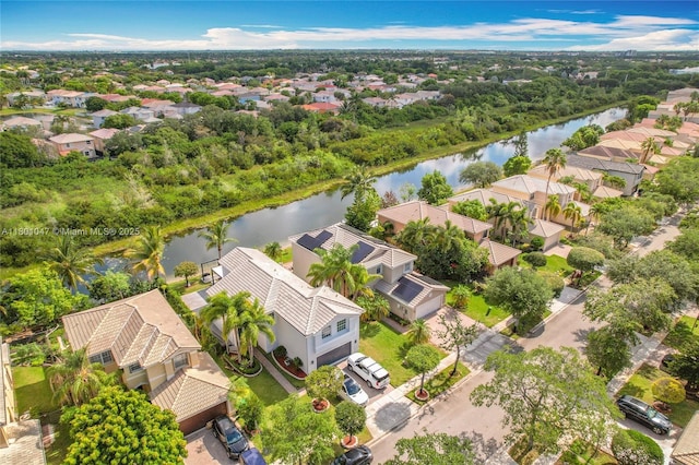 16435 SW 27th St, Miramar, FL 33027 - aerial view of residential area with a nearby body of water