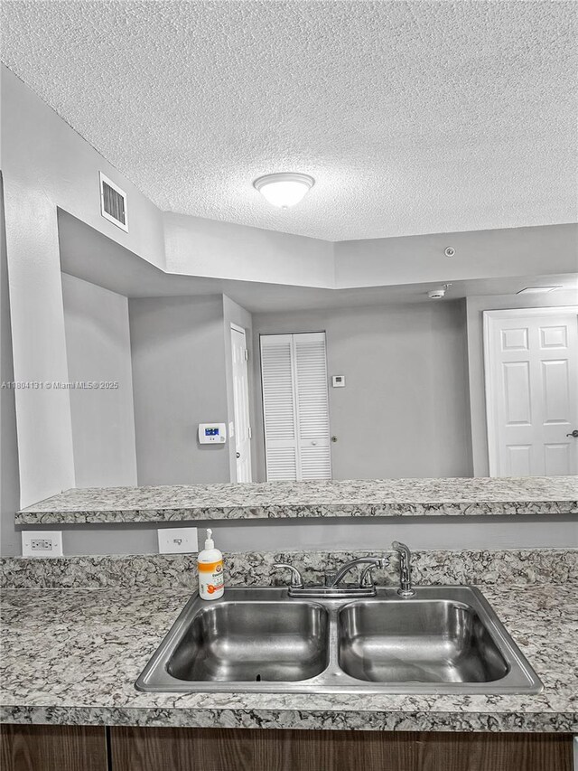 2240 E Preserve Way Unit 205, Miramar, FL 33025 - detailed view of a sink and a textured ceiling