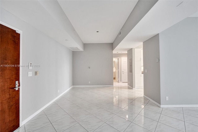 3200 N Ocean Blvd Unit 1206, Fort Lauderdale, FL 33308 - unfurnished room featuring baseboards and light tile patterned flooring