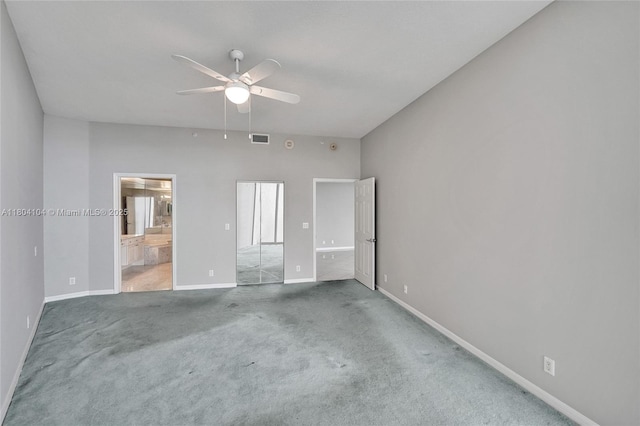 3200 N Ocean Blvd Unit 1206, Fort Lauderdale, FL 33308 - unfurnished bedroom with baseboards, ensuite bath, and carpet floors