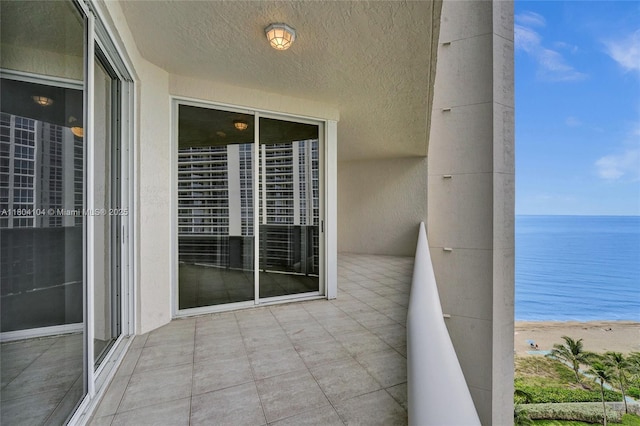 3200 N Ocean Blvd Unit 1206, Fort Lauderdale, FL 33308 - balcony featuring a water view