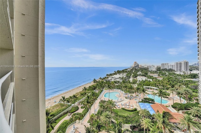 3200 N Ocean Blvd Unit 1206, Fort Lauderdale, FL 33308 - water view with nearby urban area