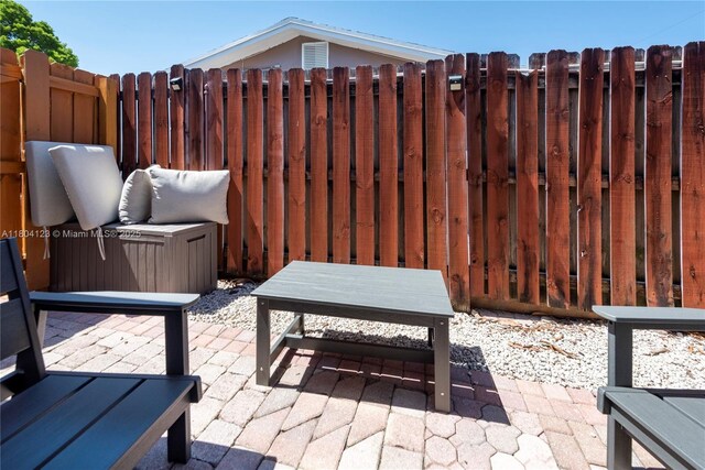 22226 SW 65th Ter, Boca Raton, FL 33428 - view of patio / terrace with fence