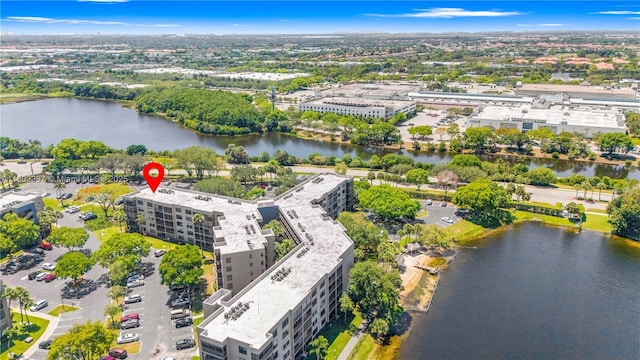 900 Colony Point Cir Unit 523, Pembroke Pines, FL 33026 - bird's eye view of a nearby body of water and apartment complex / building