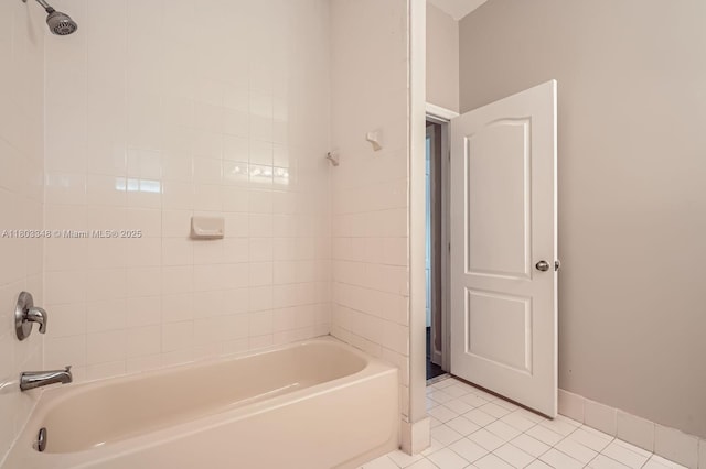 17668 SW 135th Ct, Miami, FL 33177 - bathroom featuring tile patterned flooring, shower / washtub combination, and baseboards