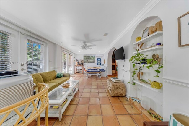 3610 SW 59th Ave, Miami, FL 33155 - sunroom / solarium featuring arched walkways