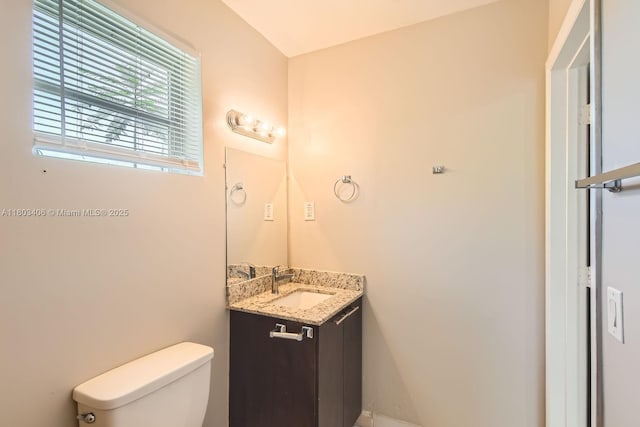 3226 NW 41st St, Lauderdale Lakes, FL 33309 - half bathroom featuring toilet and vanity