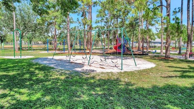 6077 Azalea Cir, West Palm Beach, FL 33415 - community playground with a yard