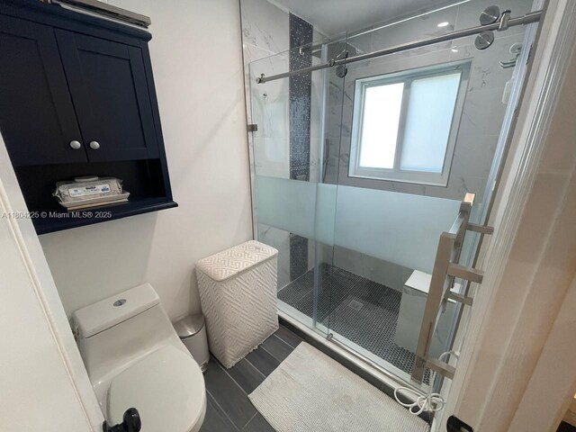17201 SW 143rd Ct, Miami, FL 33177 - full bath with a stall shower and toilet