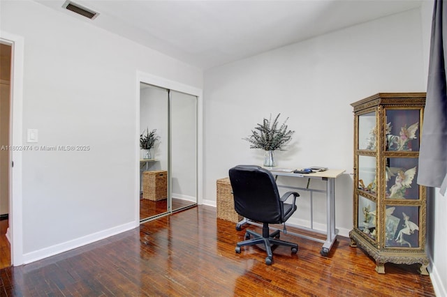 928 W 31st St, Hialeah, FL 33012 - office featuring wood finished floors and baseboards