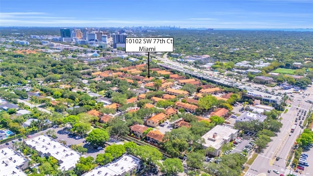 aerial view