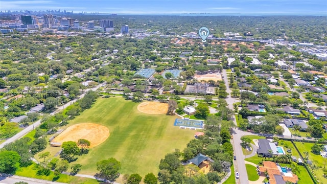 view of property location featuring a golf course