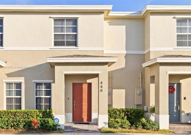 448 NE 4th St, Florida City, FL 33034 - view of front of house with stucco siding