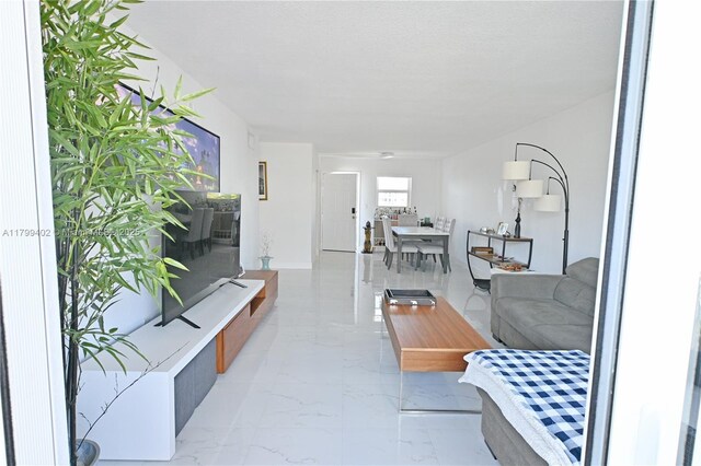 947 Lenox Ave Unit 504, Miami Beach, FL 33139 - living room with marble finish floors