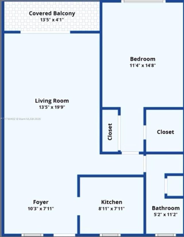 947 Lenox Ave Unit 504, Miami Beach, FL 33139 - home floor plan