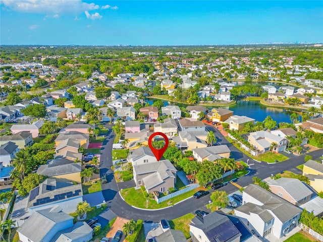 9465 SW 146th Ct, Miami, FL 33186 - aerial view of residential area with a nearby body of water