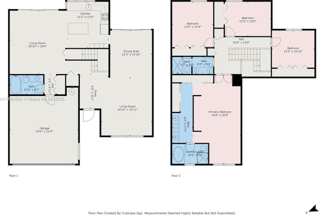 9465 SW 146th Ct, Miami, FL 33186 - view of property floor plan