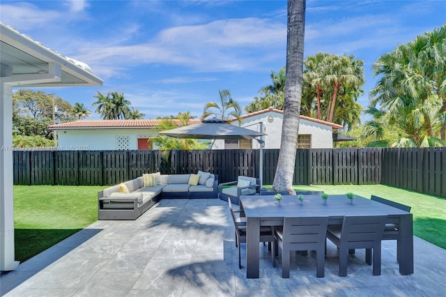 626 S 13th Ave, Hollywood, FL 33019 - view of patio / terrace featuring outdoor lounge area and outdoor dining area