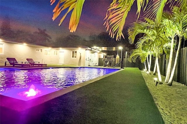 626 S 13th Ave, Hollywood, FL 33019 - outdoor pool with fence