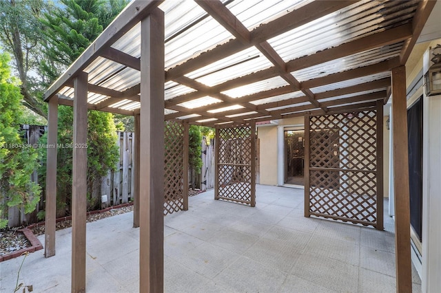 718 NW 98th Cir Unit 718, Plantation, FL 33324 - view of patio / terrace with fence