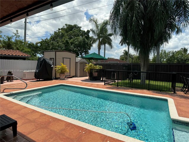 14620 SW 151st Ter, Miami, FL 33186 - view of pool featuring a fenced backyard and a patio