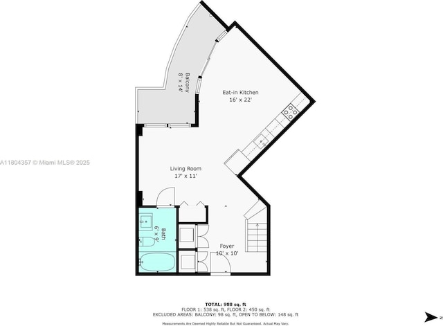 690 SW 1st Ct Unit Phi26, Miami, FL 33130 - property floor plan
