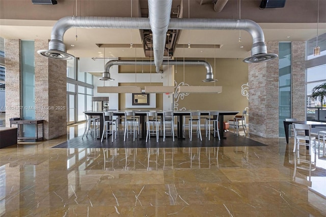 690 SW 1st Ct Unit Phi26, Miami, FL 33130 - common area featuring a high ceiling