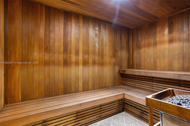 690 SW 1st Ct Unit Phi26, Miami, FL 33130 - relaxing sauna / steam room featuring wood walls