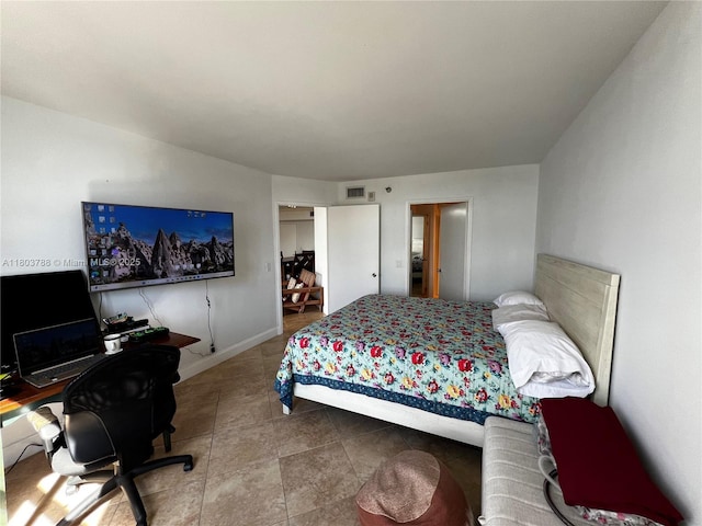 3400 NE 192nd St Unit 2102, Aventura, FL 33180 - bedroom with an office area and tile patterned flooring
