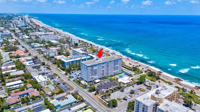 800 SE 20th Ave Unit 303, Deerfield Beach, FL 33441 - view of urban area featuring waterfront with a beach