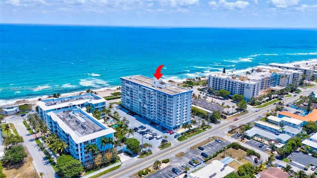 800 SE 20th Ave Unit 303, Deerfield Beach, FL 33441 - drone / aerial view of apartment complex and a nearby body of water