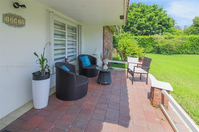 12411 SW 12th St, Davie, FL 33325 - view of patio / terrace