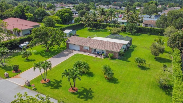 12411 SW 12th St, Davie, FL 33325 - aerial perspective of suburban area