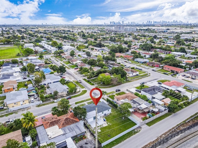 8330 NW 35th Pl, Miami, FL 33147 - bird's eye view