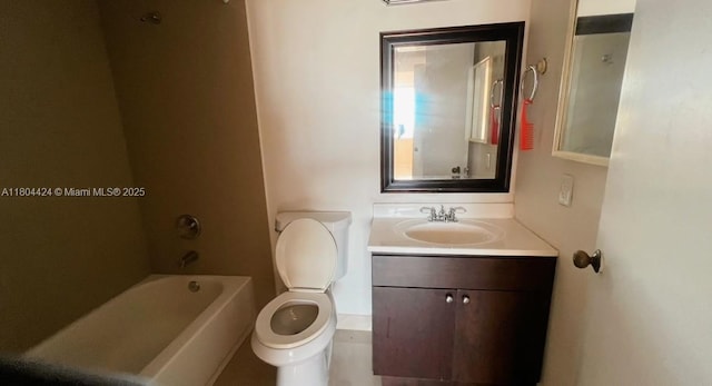 2025 NE 164th St Unit 506, North Miami Beach, FL 33162 - bathroom featuring vanity and washtub / shower combination