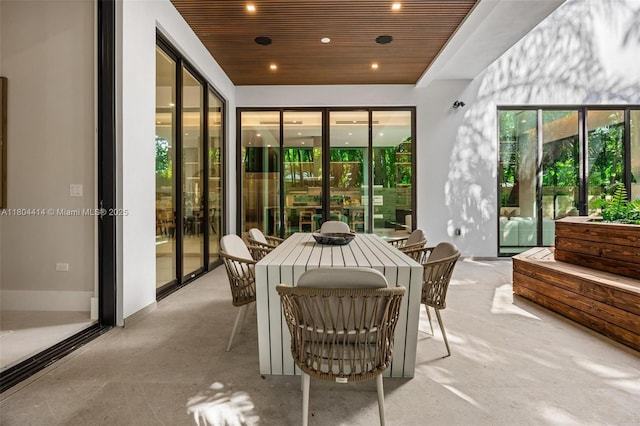 2805 Freeman St, Miami, FL 33133 - sunroom featuring healthy amount of natural light
