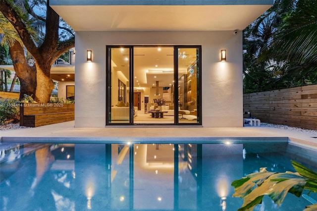 2805 Freeman St, Miami, FL 33133 - view of swimming pool featuring a patio area