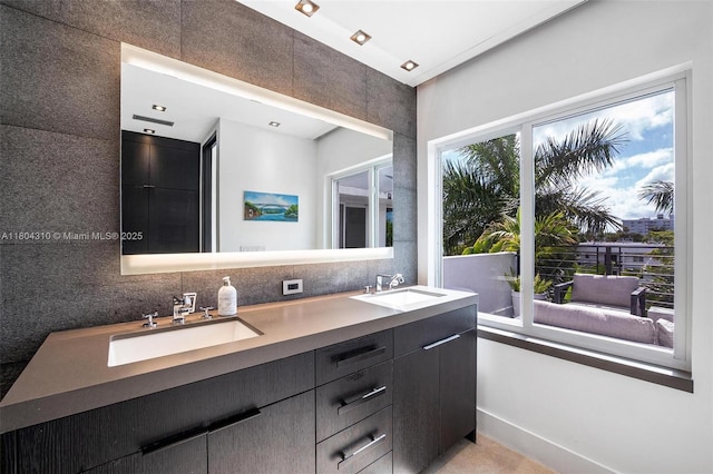 1024 Lenox Ave Unit 8, Miami Beach, FL 33139 - bathroom with double vanity