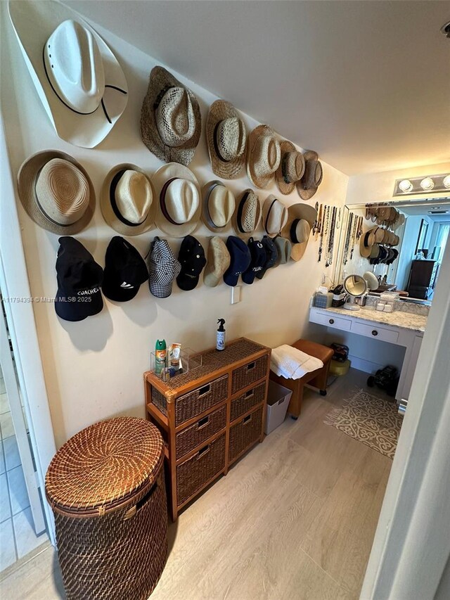 4750 S Ocean Blvd Unit 401, Highland Beach, FL 33487 - bathroom featuring wood finished floors